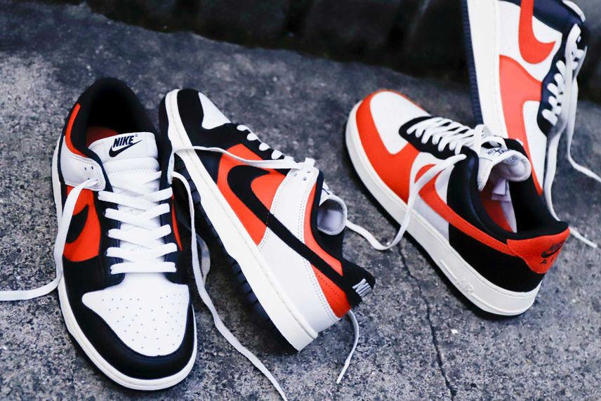 10/26発売|Nike Air Force 1 Low '07 LV8 / Dunk Low Retro "Black/Vintage Coral"|抽選/販売/定価情報
