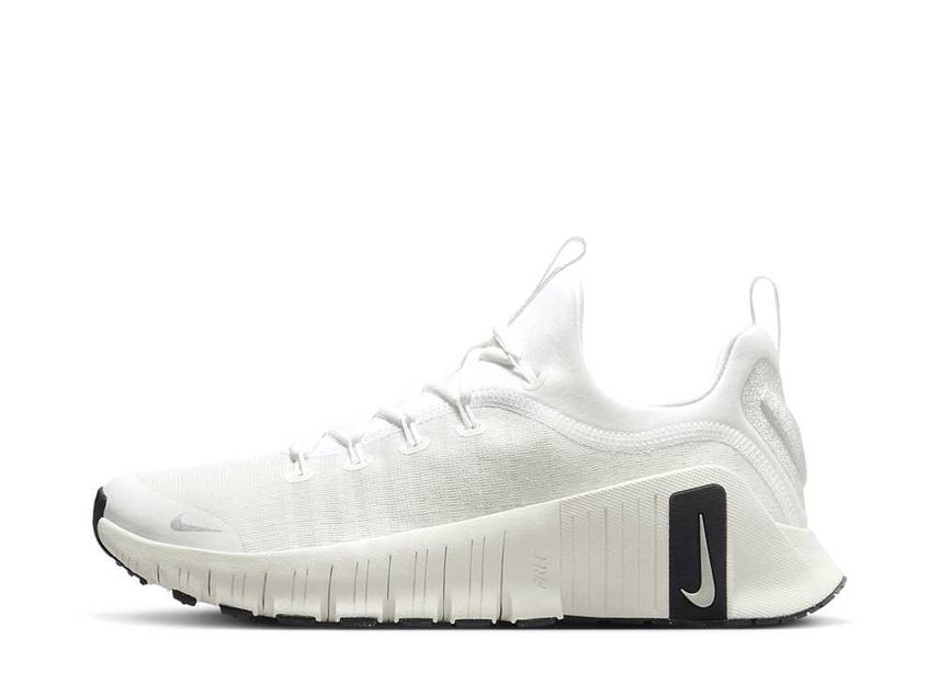 Nike Women s Free Metcon 6 Premium Summit White Sail Black Metallic Silver FZ1695 101 SNKRDUNK