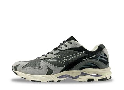 Mizuno Wave Rider 10 "Dark Grey/Black/Lime Yellow"