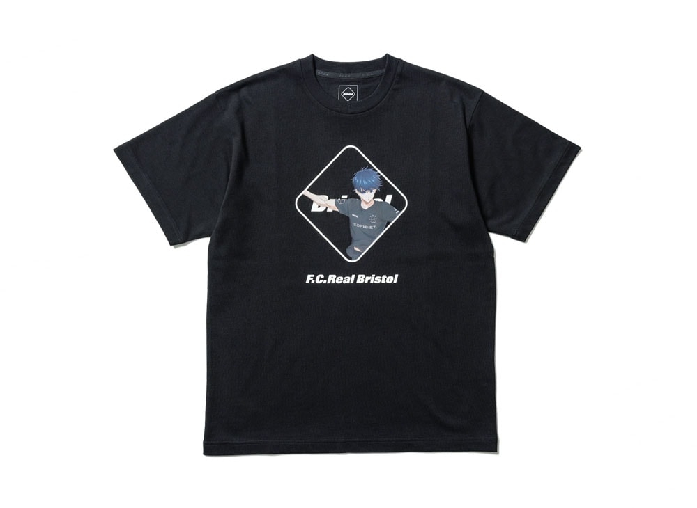 F.C.Real Bristol x BLUE LOCK S/S Tee ISAGI 