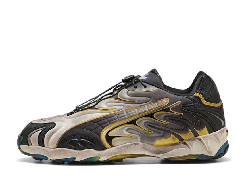 エイサップロッキー × プーマ インヘイル "ウォームホワイト/プーマブラック/ペレイエロー"