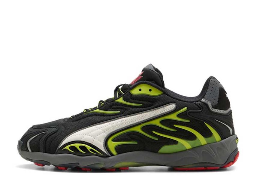 エイサップロッキー × プーマ インヘイル メッシュ "プーマブラック/ウォームホワイト/ライムパウ"