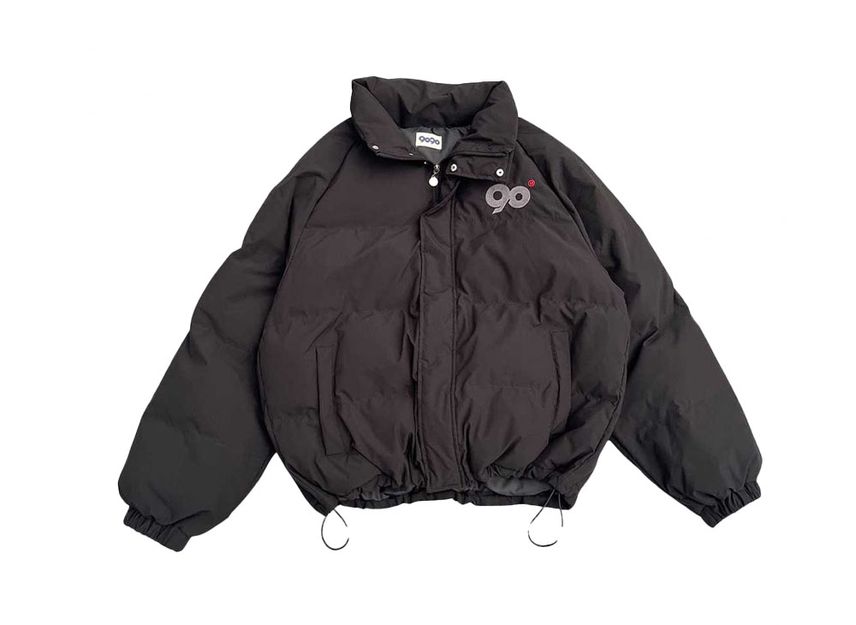 9090 Logo Rich Puffer Jacket Charcoal Lサイズ9090 Logo Rich 9090 Logo Rich Puffer Jacket Charcoal Lサイズ9090 Logo Rich