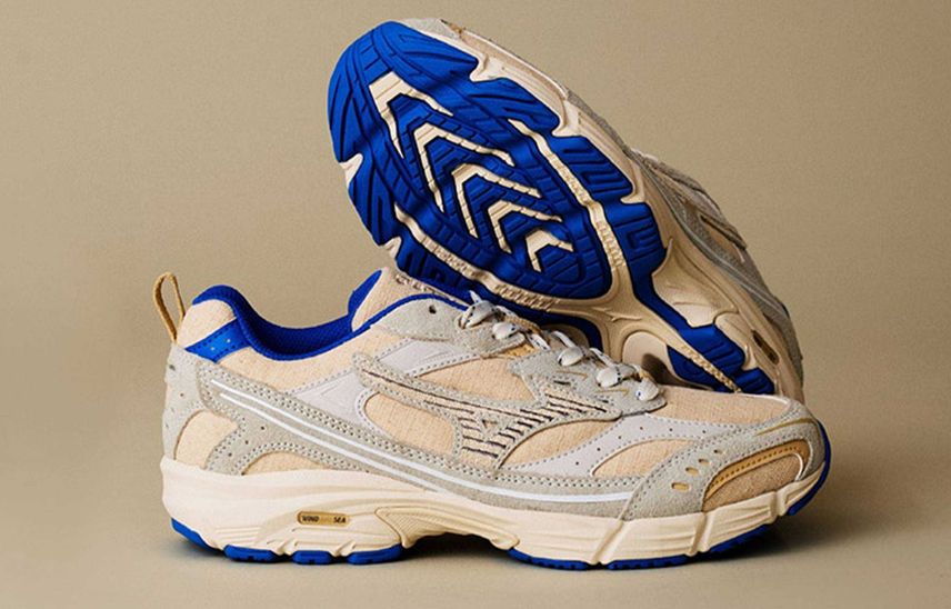 11/9発売|WIND AND SEA × Mizuno MXR "Beige/Grey/Blue"|抽選/販売/定価情報