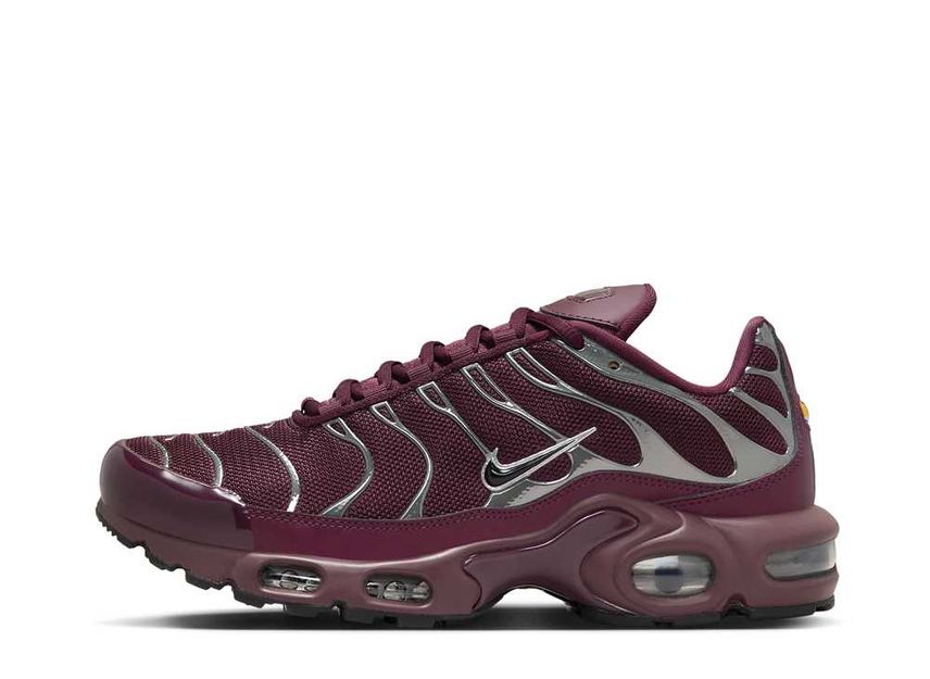 Nike Women s Air Max Plus SE Night Maroon Dark Team Red Metallic Silver Black