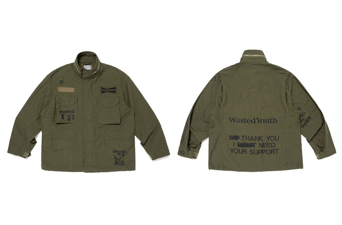11/9発売|OTSUMO PLAZA × Wasted Youth 1st Anniversary Exclusive Military Jacket|抽選/販売/定価情報