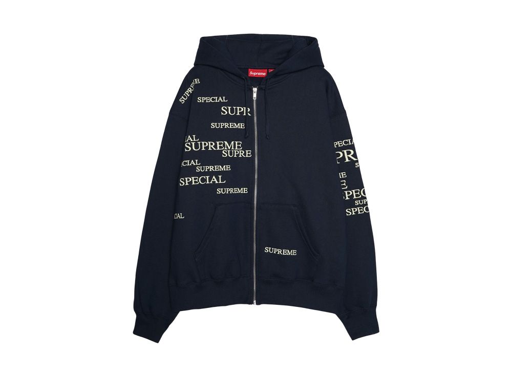 Supreme Special Zip Up Hooded Sweatshirt 