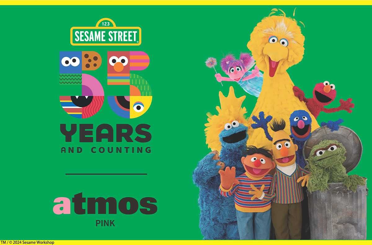 11/30発売|atmos pink × SESAME STREET collection|抽選/販売/定価情報