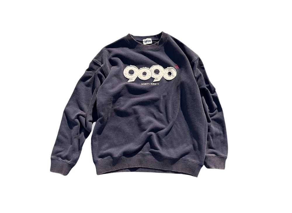 トップス 9090 OG Logo Patched Crewneck Sweat 9090 OG Logo Patched Crewneck Sweat (Cropped) – YZ