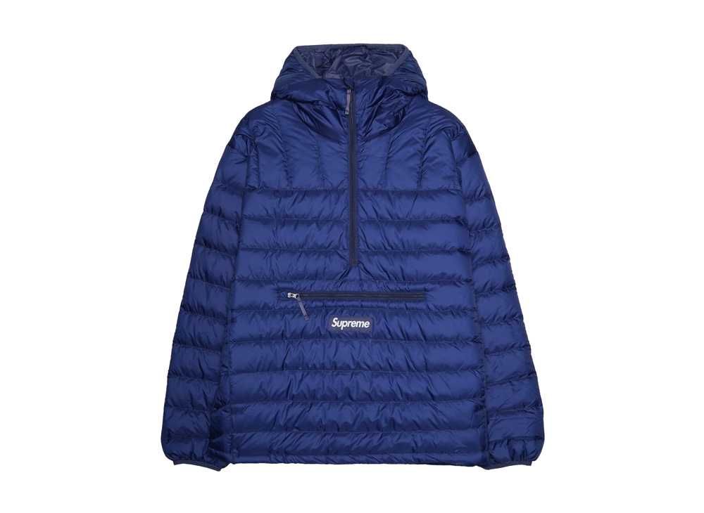 Supreme Micro Down Half Zip Hooded Pullover 