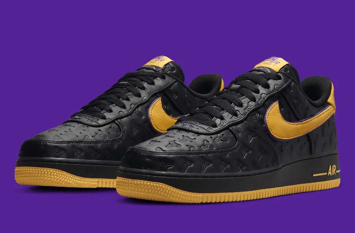 最新リーク|Kobe Bryant × Nike Air Force 1 Low "Black"|抽選/販売/定価情報