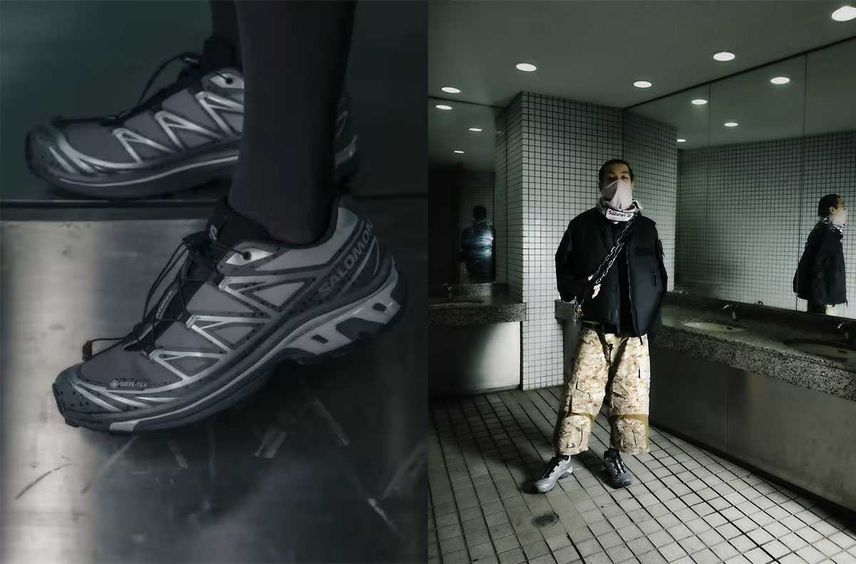 12/7発売|atmos × Salomon XT-6 GORE-TEX "Concrete Jungle"|抽選/販売/定価情報