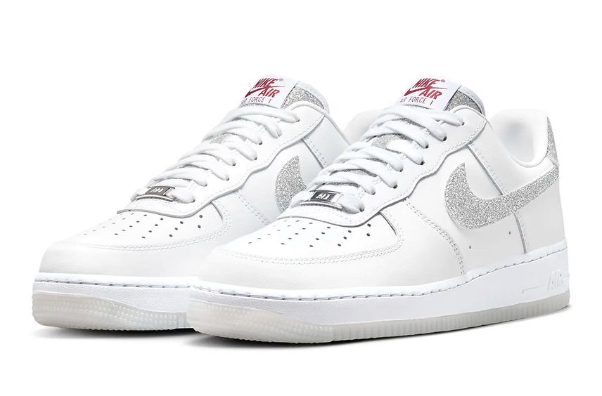 Nike Air Force 1 ホワイト/シルバー Nike Women's Air Force 1 '07 LX