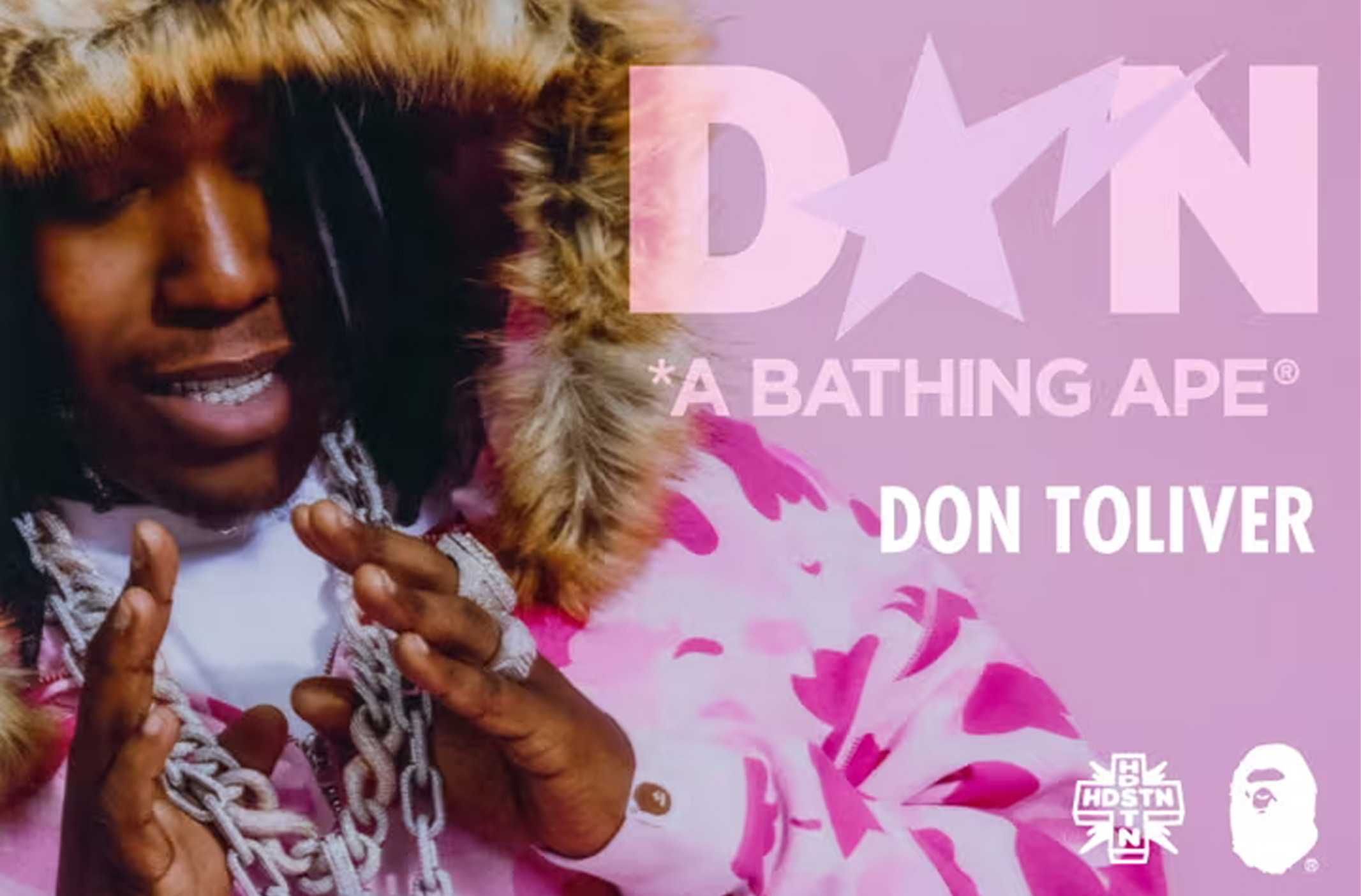 11/30発売|A BATHING APE® × DON TOLIVER 24FW collection|抽選/販売/定価情報