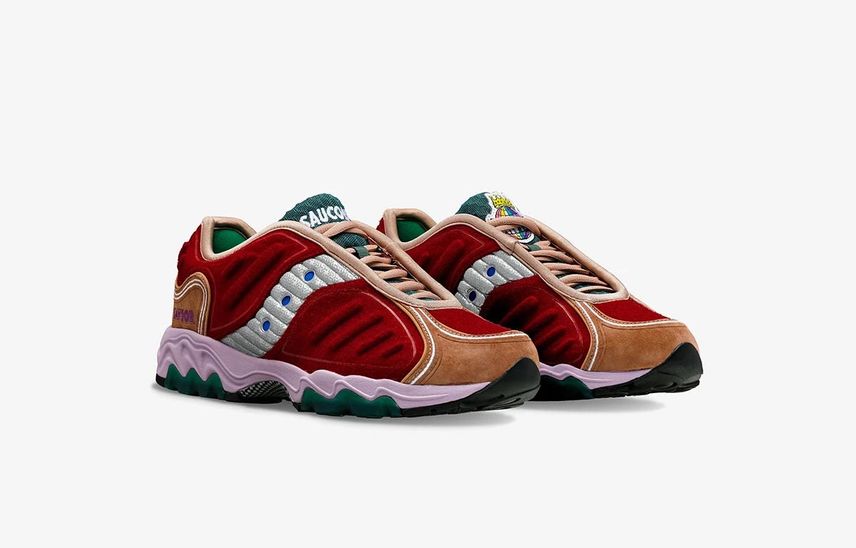 海外抽選中|Jae Tips × Saucony Matrix "Burgundy"|抽選/販売/定価情報