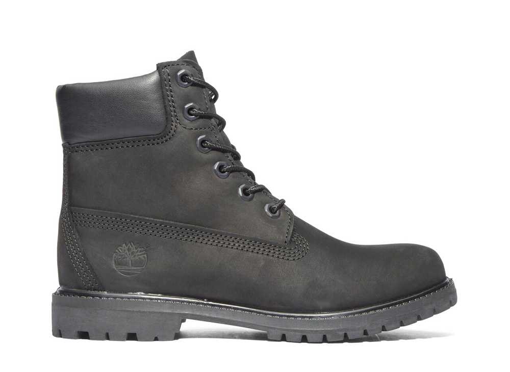 Timberland Women's 6 Inch Premium Waterproof Boots "Black"