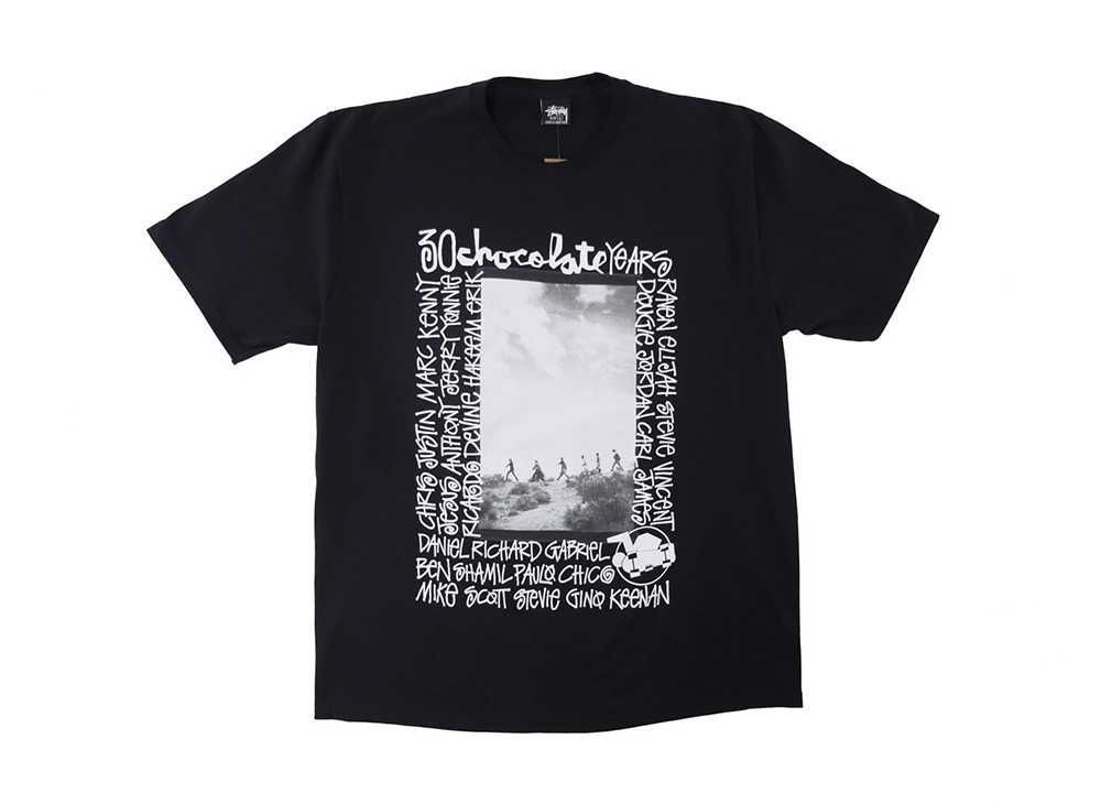 Stussy x Chocolate Skateboards 30th Anniversary Tee 