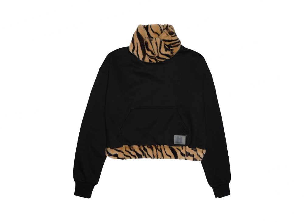 HTH Switchable animal sweatshirt ブラック HTH Switchable animal sweatshirt ブラック
