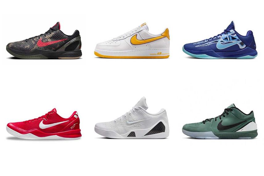 最新作から過去の人気作まで、 2024年リリースの「コービー・ブライアント関連モデル」をピックアップ!