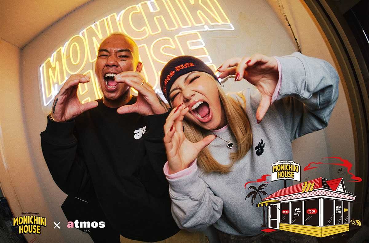 12/14・12/21発売|atmos pink × MONICHIKI HOUSE collection|抽選/販売/定価情報