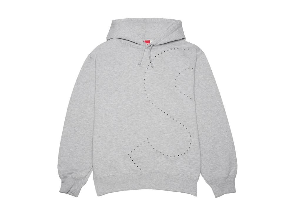 Supreme Laser Cut S Logo Hooded Sweatshirt 