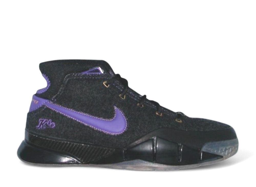 スタッシュ × ナイキ コービー1 "ブラック/パープル"