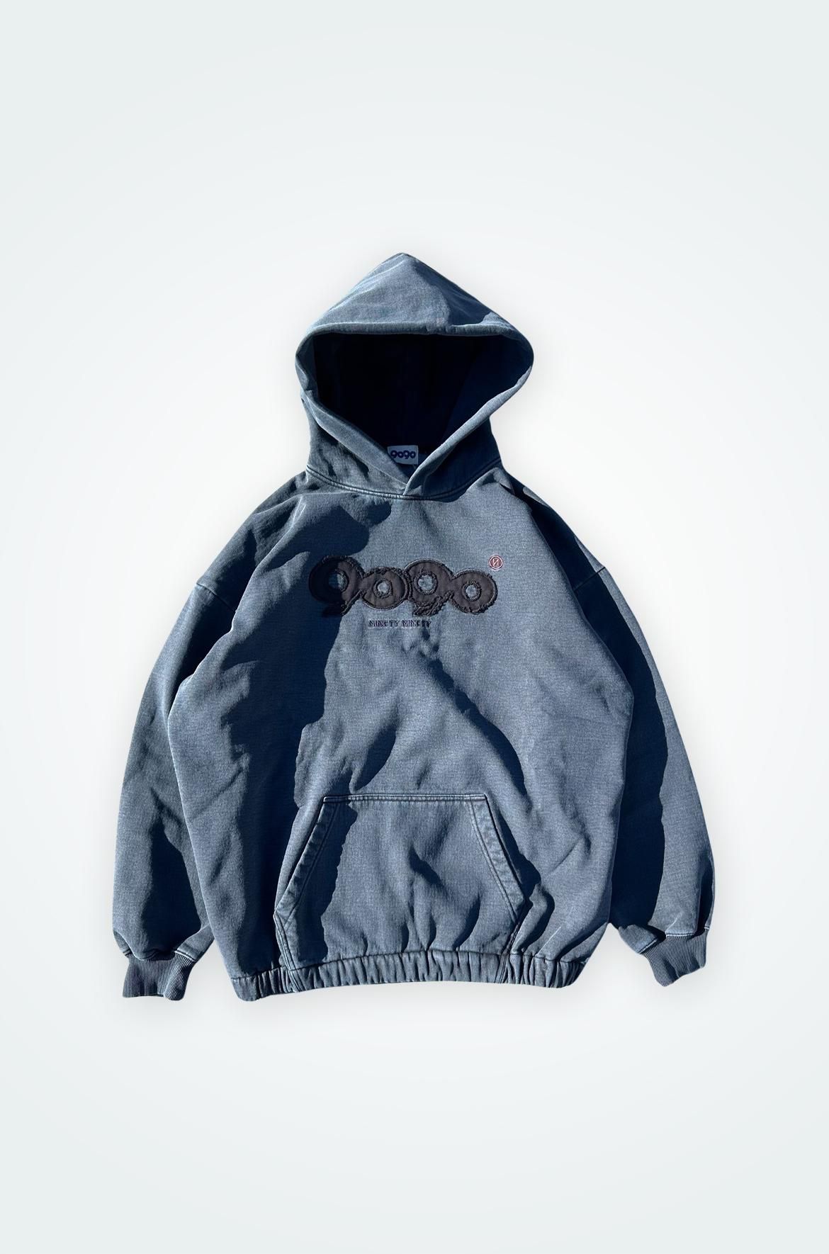 レッド　9090 OG Logo Rich hoodie pants セット 9090 OG Logo Rich Ballon Hoodie)上のみ - メルカリ