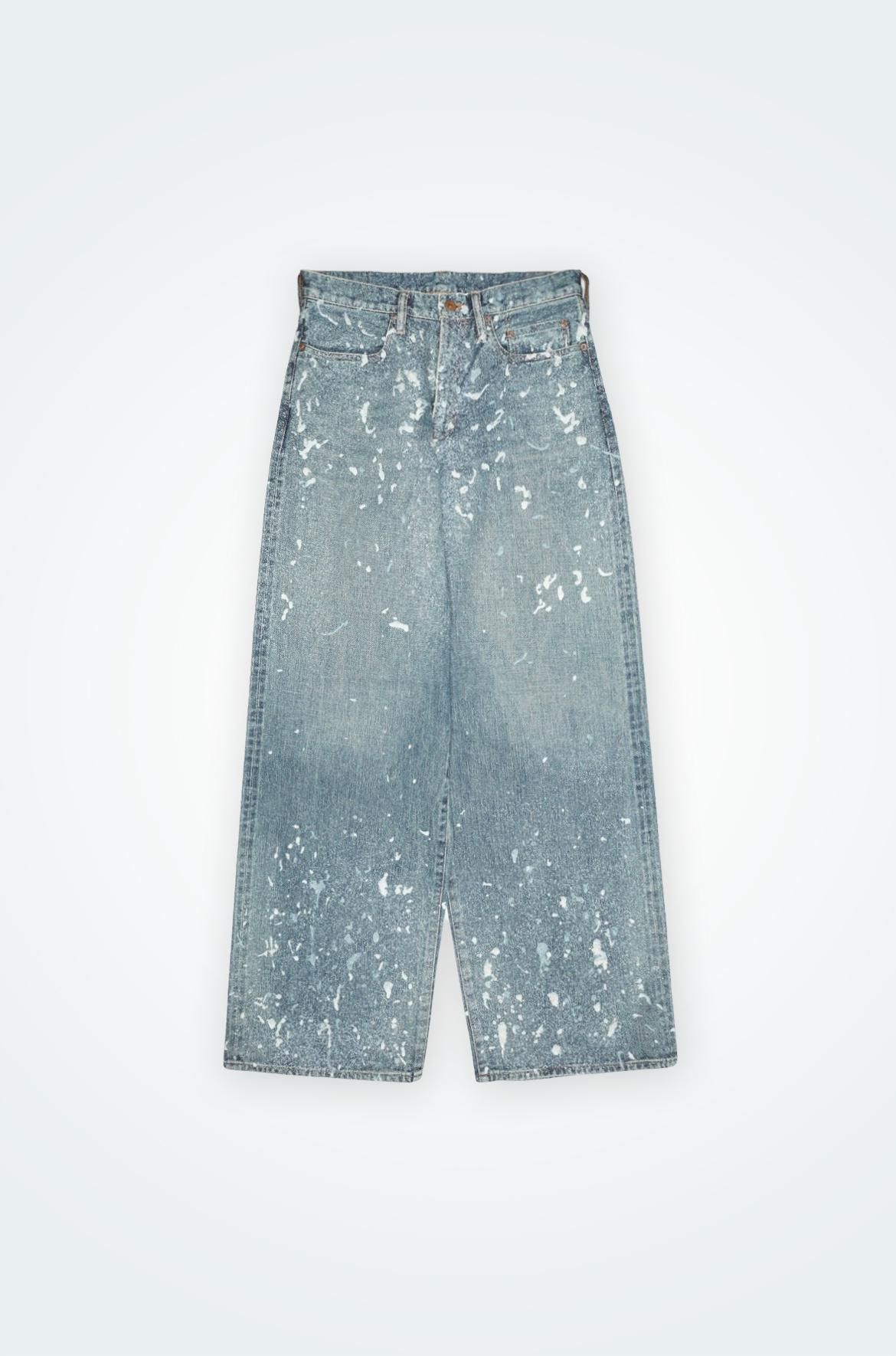 Sugarhill's Modern Denim Wide Trousers mail order | Palette