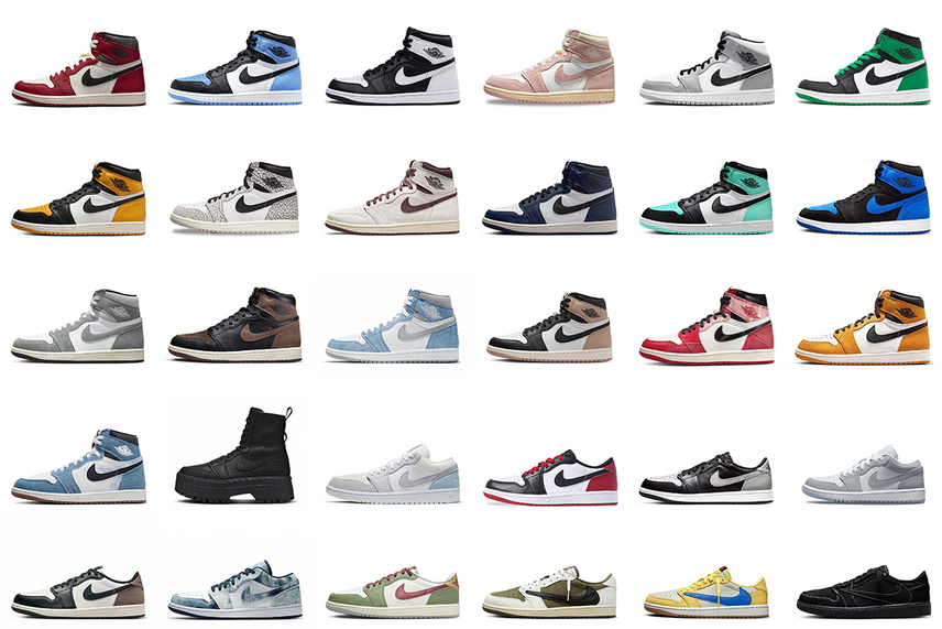 2024年「Nike Air Jordan 1」の売り上げランキングTop30!