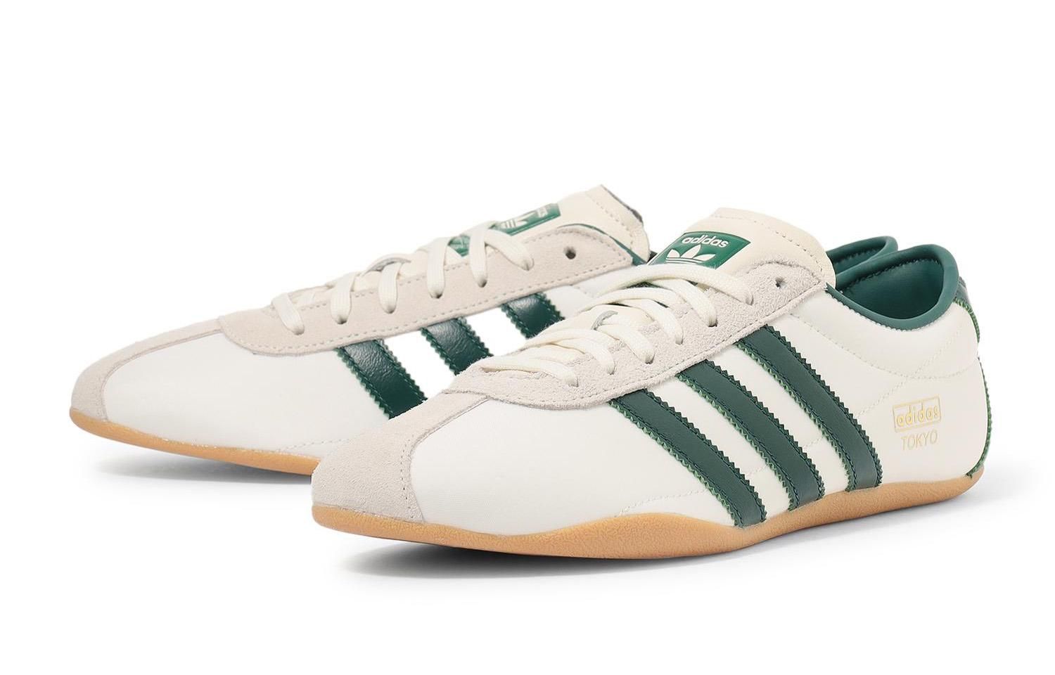 12/24発売|adidas Originals Women's Tokyo "Off White/College Green/Gold Metallic"|抽選/販売/定価情報