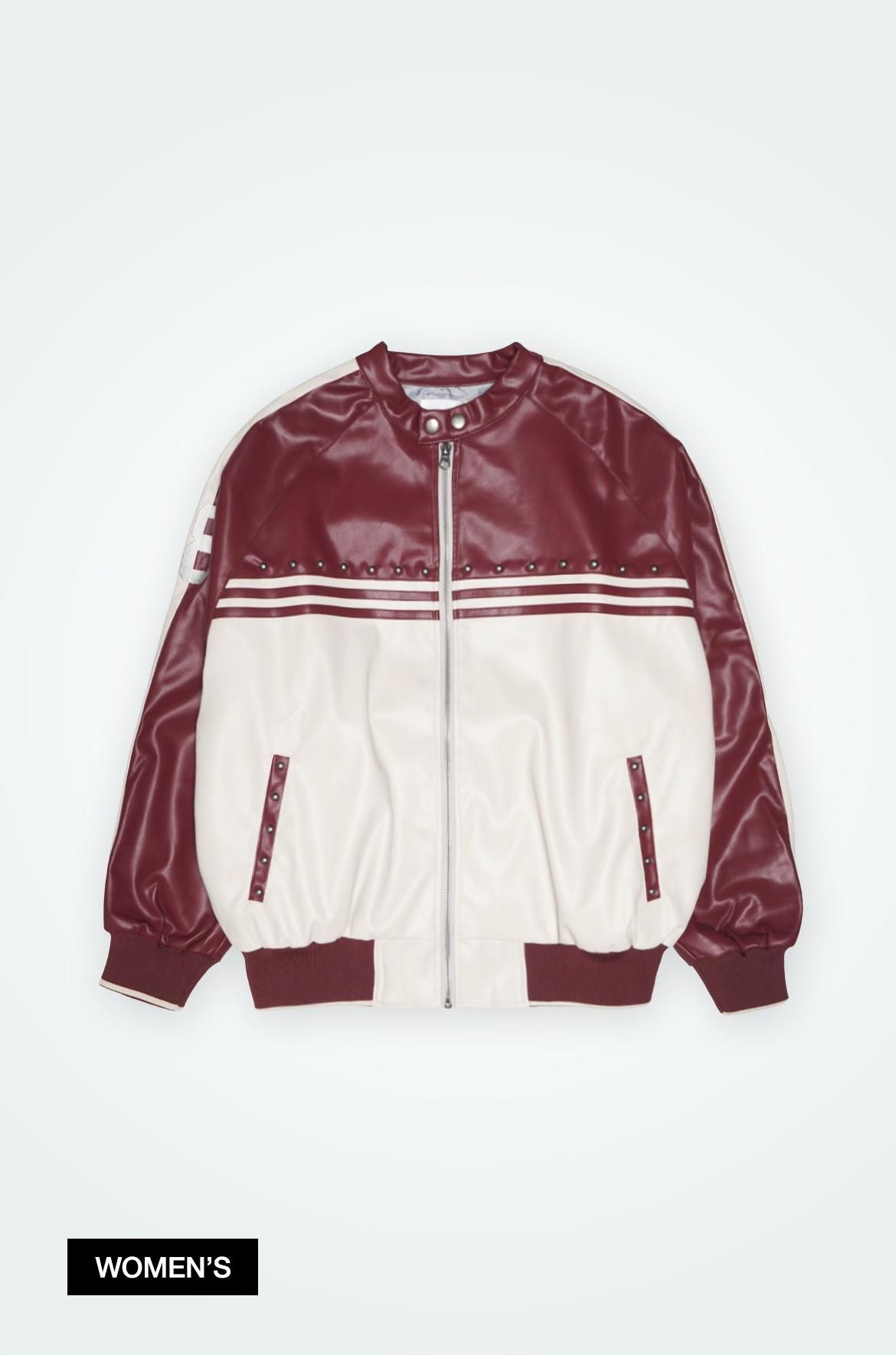 HTH レザージャケット　ボルドー HTH レザージャケット ボルドー