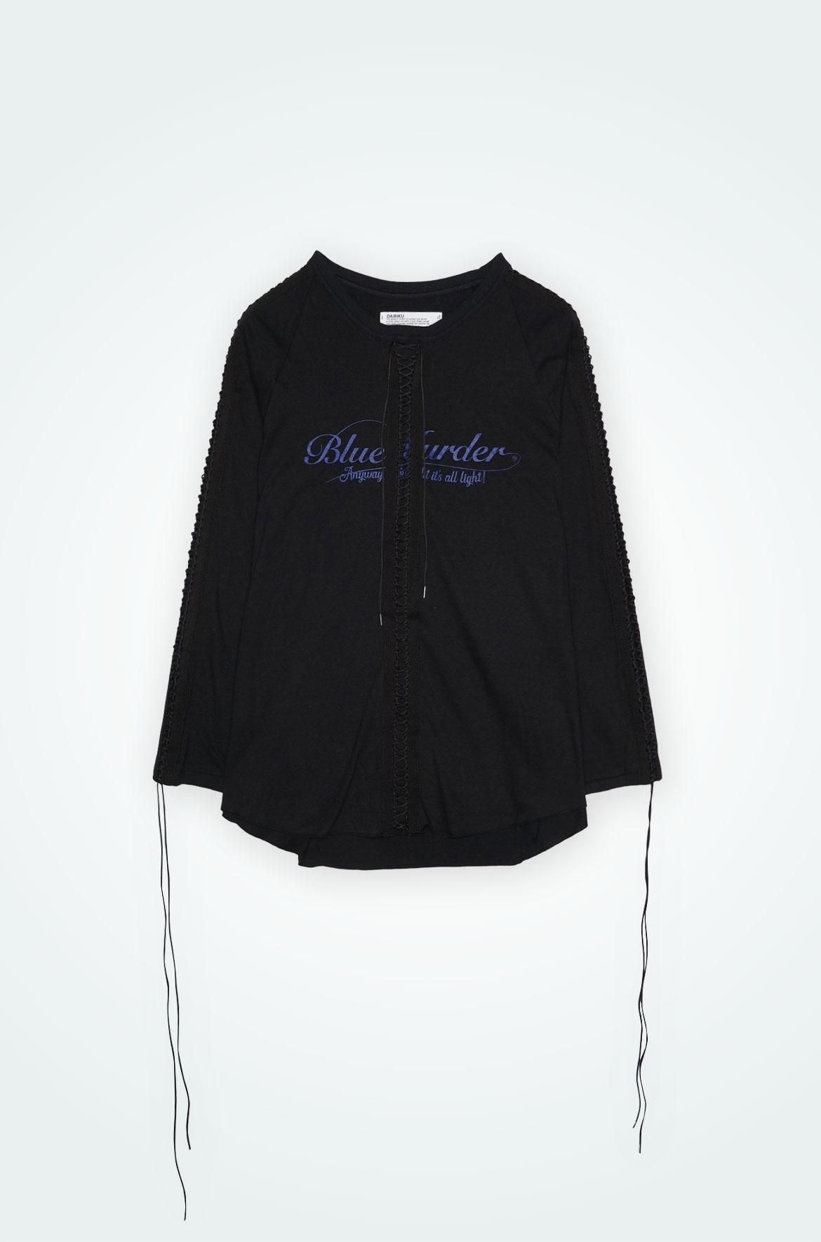 大*翔様 【DAIRIKU】’Blue Marder’ Lace-Up Tee 大*翔様 【DAIRIKU】'Blue Marder' Lace-Up Tee - メルカリ