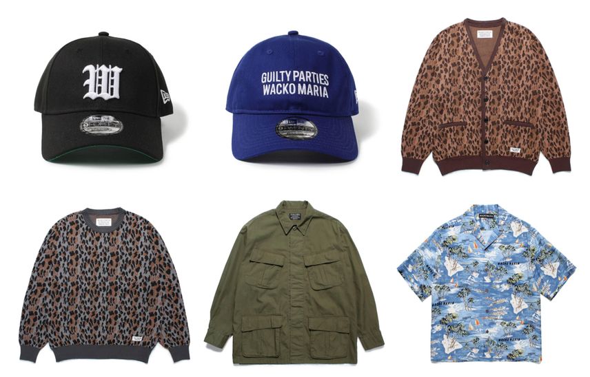 1/18発売|WACKO MARIA 25SS Spot Item #1|抽選/販売/定価情報