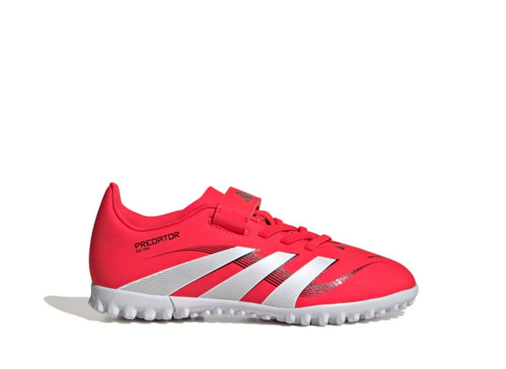 adidas プレデタープレシジョン サッカーシューズ シルバー/レッド