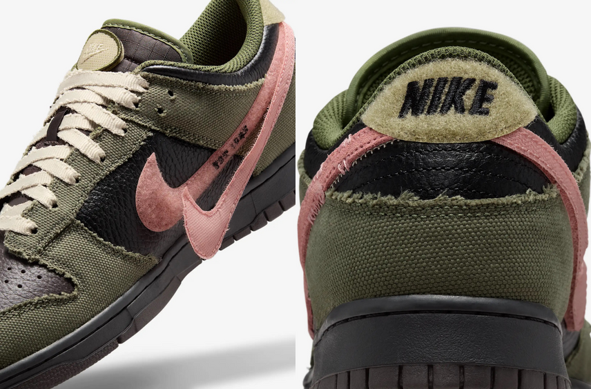 2/1発売|Nike Dunk Low "Army Olive/Black/Velvet Brown/Rust Pink"|抽選/販売/定価情報