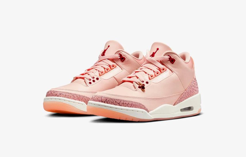 海外抽選中|Nike Women's Air Jordan 3 Retro "Treat Yourself/Washed Coral"|抽選/販売/定価情報