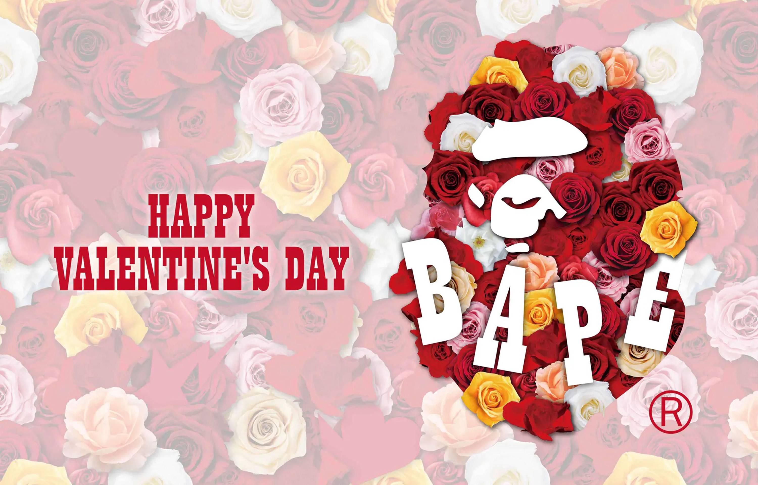 2/8発売｜A BATHING APE®︎ Happy Valentine's Day collection｜抽選/販売/定価情報