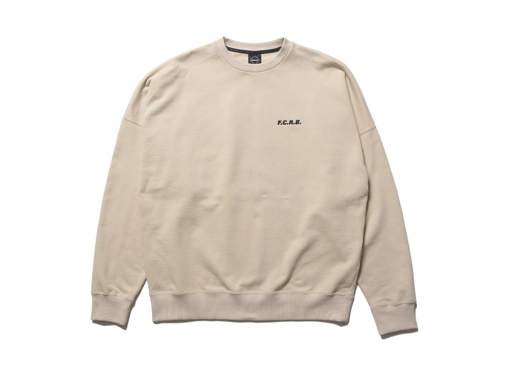 F.C.Real Bristol Big Logo Crewneck Baggy Sweat 