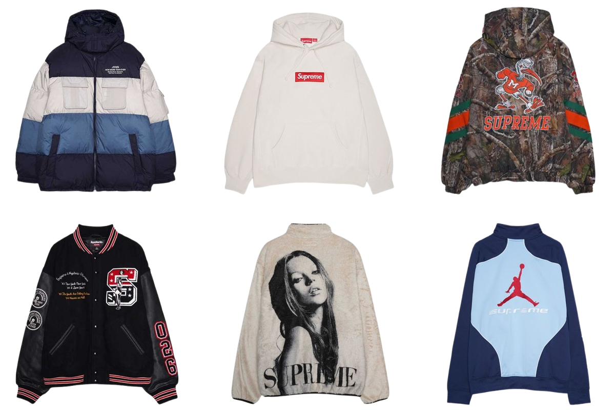 定価以下で買える「Supremeの24FWシーズン」のアパレルアイテムをピックアップ!
