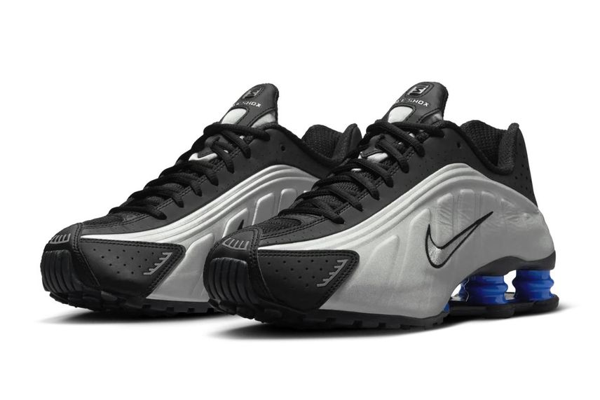 2/25発売|Nike Shox R4 "Black/Metallic Silver/Racer Blue"|抽選/販売/定価情報