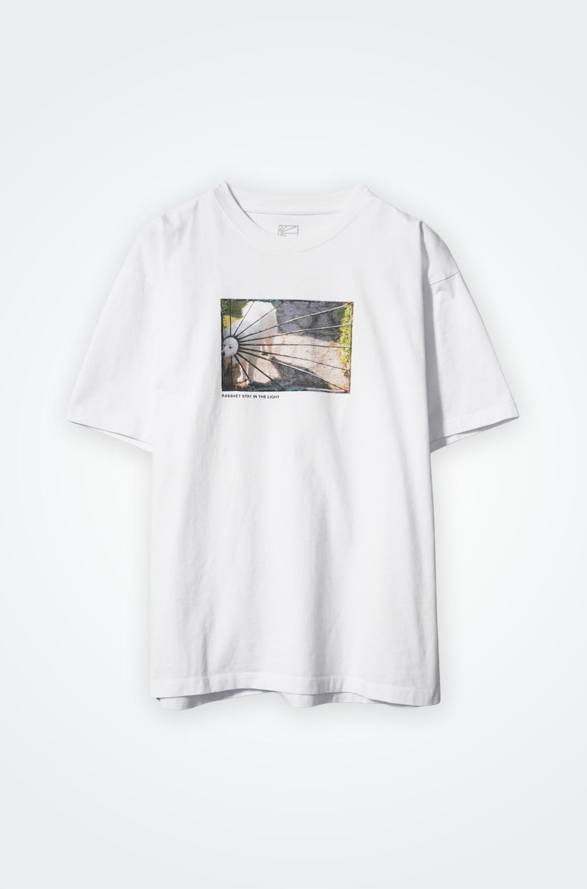 ラスベート メン ドッグ ロゴ Tシャツ ニット 