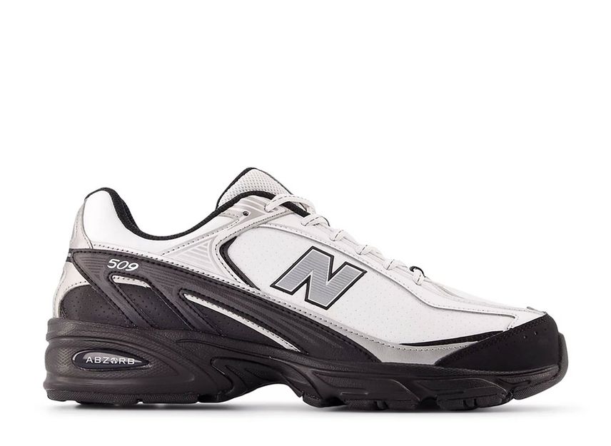 ニューバランス 509 "ホワイト/ブラック/シルバーメタリック"