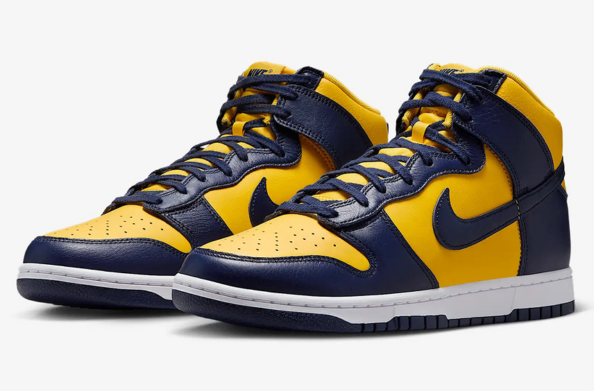3/1発売|Nike Dunk High "Michigan/Varsity Maize/White/Sanded Purple/Midnight Navy"(2025)|抽選/販売/定価情報