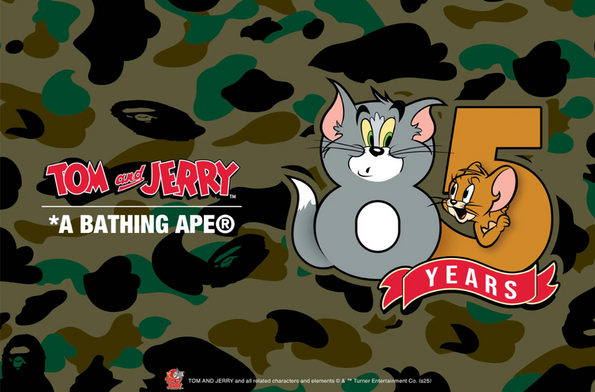 2/22・3/1発売| A BATHING APE®︎ × Tom and Jerry collection|抽選/販売/定価情報