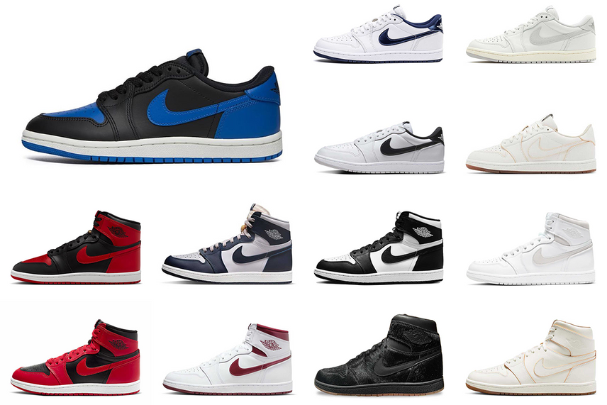 オリジナルモデルを忠実に再現した「Nike Air Jordan 1 '85」。最新作"Royal"から過去の人気作まで一気に紹介!