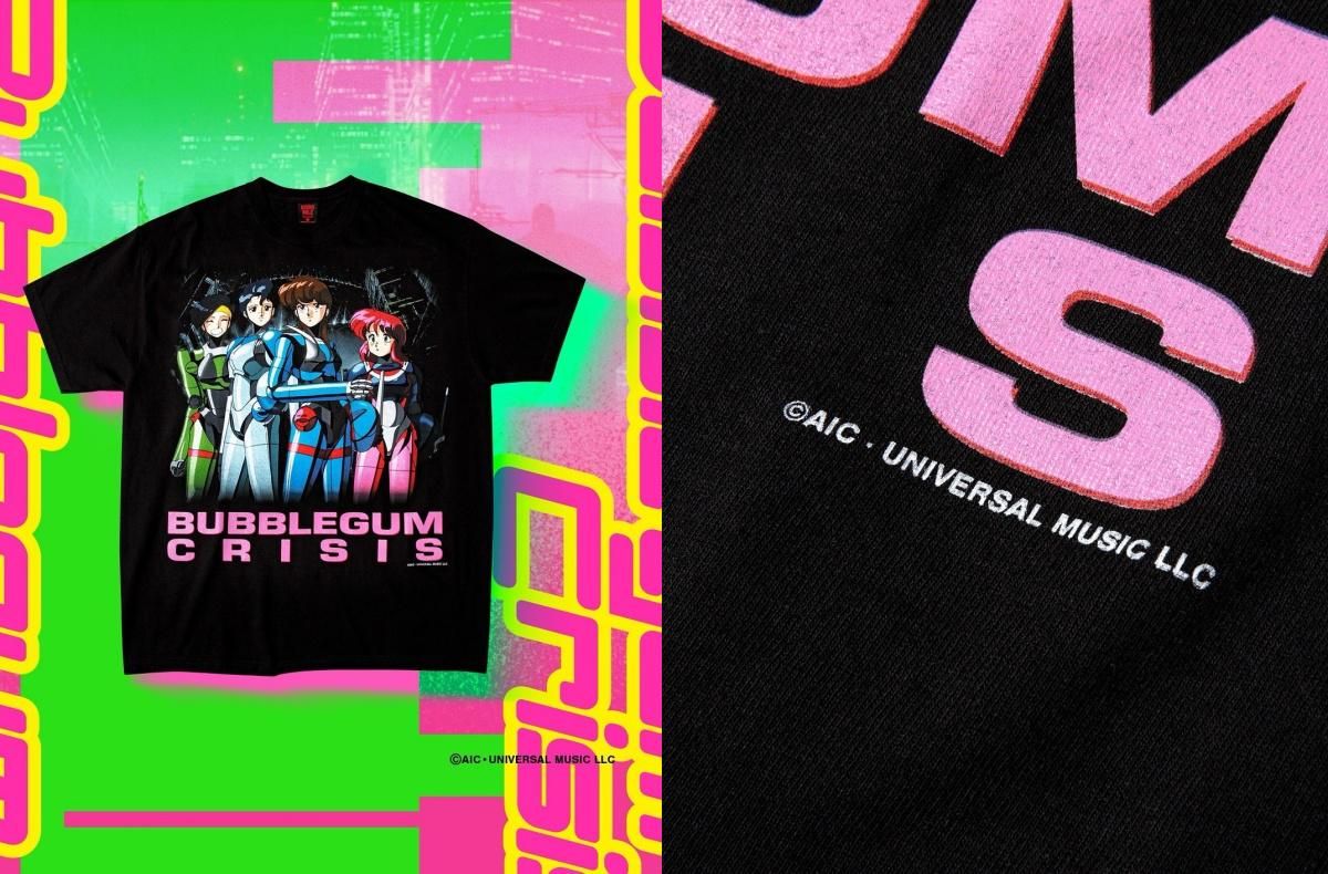3/8発売・3/9〜抽選|Geeks Rule × BUBBLEGUM CRISIS T-Shirt|抽選/販売/定価情報