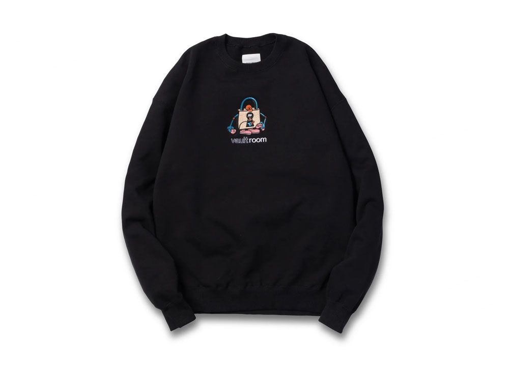 VAULTROOM ICON CREWNECK / BLACK　Mサイズ VAULTROOM ICON CREWNECK / BLACK Mサイズ