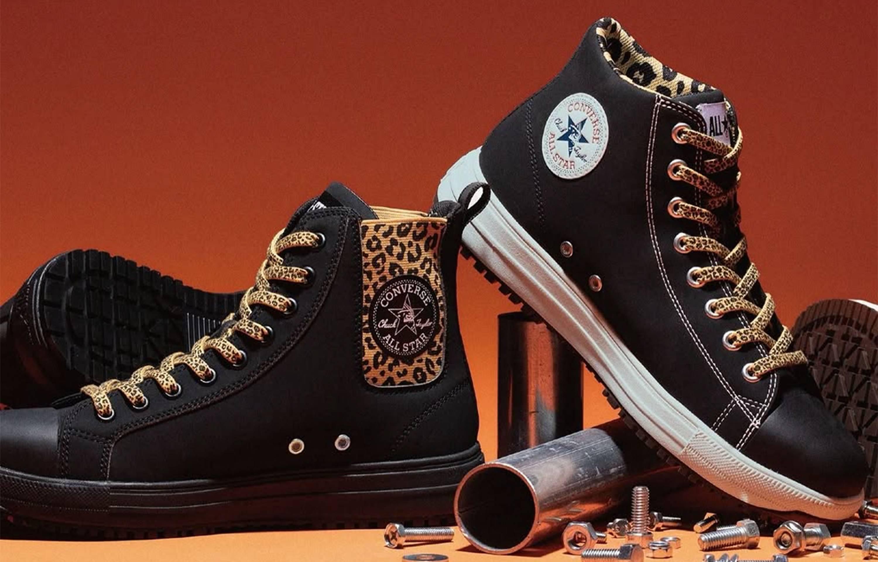 3/14発売|XLARGE × Converse All Star PS Hi / Sidegore Hi "Black/Leopard"|抽選/販売/定価情報