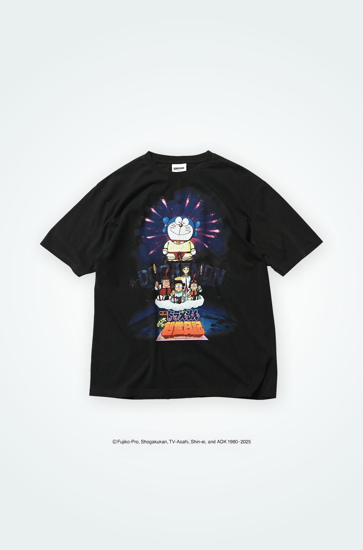 ドラえもん　GAME TEE 創生日記 HOME GAME 映画ドラえもん 1995 のび太の創世日記TEE - メルカリ