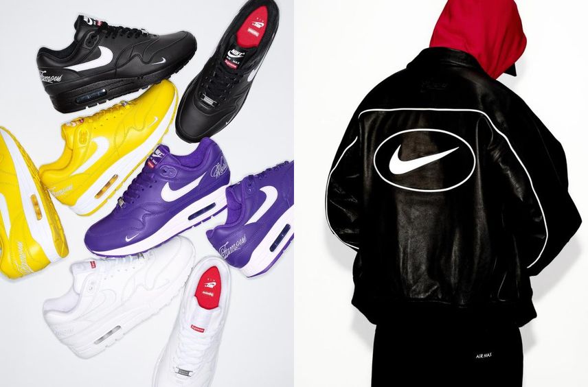 3/22発売|Supreme × Nike Air Max 1 & Apparel collection 25SS Week4|抽選/販売/定価情報